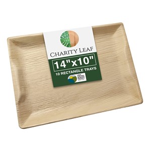 Bandejas Ecológicas para Servir Hechas de Hojas de Palma Areca al por Mayor - Platos Biodegradables - Product Image 2