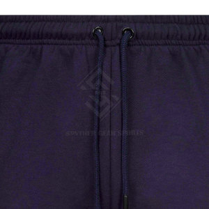 Shorts de sport pour hommes en molleton respirant, avec logo personnalisé, en coton doux, pour l'entraînement et le sport, avec cordon de serrage - Product Image 5