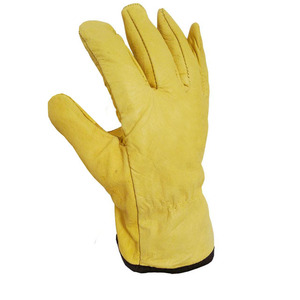 Guantes de Seguridad de Cuero Premium, Guantes de Trabajo de Protección Resistentes para Construcción, Uso Industrial y General - Product Image 5