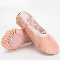 Chaussures de danse jazz professionnelles de haute qualité, couleur personnalisée, dessus en cuir, pour ballet et danse de salon, chaussures de ballet tendance pour femme