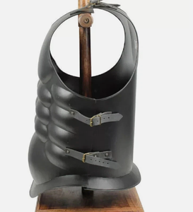 Brassard de protection en fer forgé artisanal, style antique médiéval, romain, grec, pour déguisement ou exposition - Product Image 2
