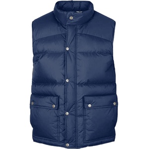 <b>Men's</b> Custom Winter <b>Jacket</b> New Fashion Sleeveless Zipper Puffer Vest Casual Waistcoat with Breathable Feature Wholesale Price - Product Image 1