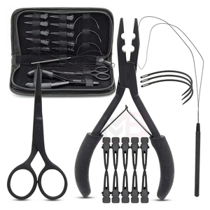 Kit de Pinzas para Extensiones de Cabello MAGMA BEAUTY de Acero Inoxidable, Multifunción, Modelo MB-ZS-422, Hecho en Pakistán, Uso Comercial, Venta al Por Mayor - Product Image 2