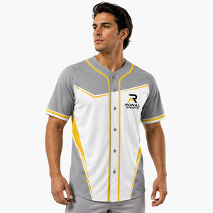 Custom Sport Wear Baseball Jerseys Wholesale Customized High Quality Best Quality Baseball Wear New Arrival Men Quick Dry Jersey - Product Image 3