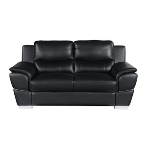 Loveseat de cuero genuino para sala de estar Sofá de alta calidad - Product Image 2