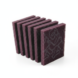 แผ่นขัดหม้อสแตนเลส 6 ชิ้น |   แผ่นทำความสะอาดโพลีเอสเตอร์แบบไม่ทำให้เกิดรอยขีดข่วน |   ผลิตในไต้หวัน - Product Image 1