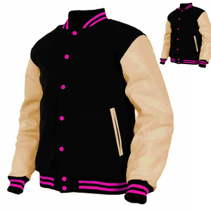 Chaquetas para Hombre, Más Vendidas, Nuevas, Estilo Clásico, Vintage, Informal, Holgada, Tipo Bomber, Varsity - Product Image 2