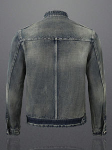 Chaquetas de Hombre de Mezclilla de Camuflaje con Diseño Personalizado, de Poliéster/Algodón, Estilo Vintage, de Alta Calidad, al Mejor Precio - Product Image 6