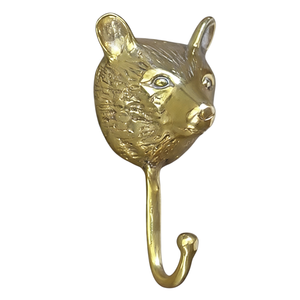 Nouveau design oreilles de lapin avec crochet en fer fini brun pour la décoration, les cadeaux, l'organisation de la pelouse et du placard - Product Image 6