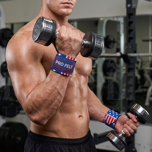 Sangles de maintien de poignet robustes pour la protection et la stabilité en fitness, idéales pour l'entraînement de CrossFit et les exercices de force, avec logo personnalisé - Product Image 2