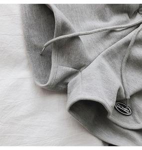 Nouveau short de sport pour homme en coton 100% style gothique, taille haute, ample, coupe-vent et respirant, idéal pour l'été - Product Image 5