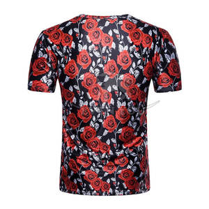 Servicio OEM Camisetas con Estampado Gráfico Completo para Hombre, Nuevo Diseño, Mejor Precio, Camisetas Casuales con Estampado Gráfico Completo para Adultos - Product Image 2