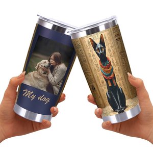 Stainless Steel Tumbler 20oz Double Wall Insulated Classic Design Drinkware For <b>Hot</b> <b>Cold</b> Beverages - Product Image 2
