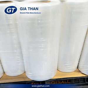 18 Mic LLDPE Soft Casting Transparent Moisture Proof Stretch Film for <b>Pallet</b> Wrapping Packaging Shrink Film Roll No reviews y - Product Image 4
