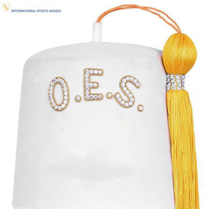 Sombrero Fez Masónico Casual Estándar de Exportación, Ajustable, Unisex, para Programas y Reuniones Fraternales - Product Image 4