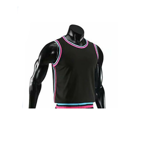 Vente en gros d'uniformes de basket-ball légers 100% polyester, maillot et short personnalisés imprimés, été et hiver, livraison directe d'usine - Product Image 5
