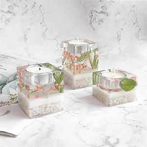 Designer <b>Resin</b> Candle Holder With Elegant Finish For Contemporary Interior And Gift Purpose - Product Image 5