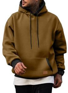 Custom <b>Men's</b> <b>Pullover</b> Hoodie Premium Cotton Fleece Oversized Casual Streetwear Hoodie OEM ODM Wholesale Manufacturer - Product Image 3