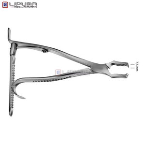 KERN MINI Manual 7.5mm Tip <b>Bone</b> Holding Forceps 155mm Length Veterinary <b>Surgical</b> Orthopedic Medic <b>Instruments</b> Wholesale Price - Product Image 3