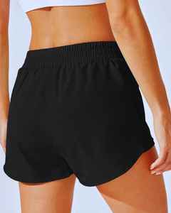 Pantalones Cortos Deportivos Transpirables de Secado Rápido con Logotipo Personalizado, Cintura Alta, para Verano, Running, Gimnasio - Product Image 5