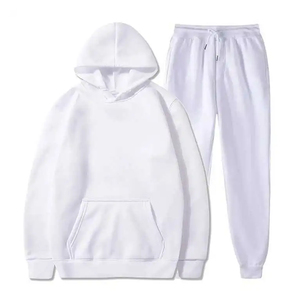 Men Unisex Slim Fit Cotton Fleece Tracksuit with Custom Logo Unisex Hoodies for Gym <b>Jogging</b> <b>Maternity</b> Features for Spring - Product Image 1