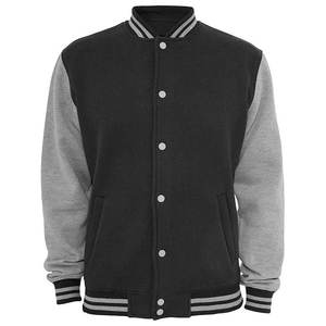 Chaquetas universitarias personalizadas para colegios, chaquetas tipo letterman con mangas de cuero y lana, disponibles para venta al por mayor. - Product Image 4