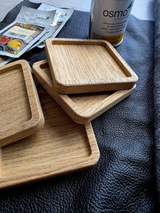 Posavasos de Madera con Base Resistente Disponible para Uso en el Hogar, Hotel, Restaurante y Cocina - Product Image 2