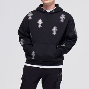 Sweat à capuche personnalisé pour homme, veste de sport tendance, jogging hip-hop, sweats à capuche vintage années 90, streetwear - Product Image 5