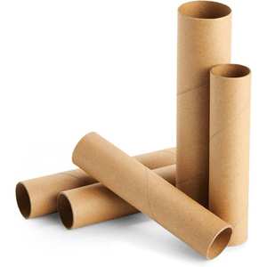 Kraft Paper Brown Cardboard Paper Tubes Use for Express <b>Packaging</b> Paper Tube <b>Textile</b> Roll Core VINAGREEN PACK - Product Image 2
