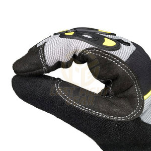 Protective Mechanic <b>Gloves</b> With Reinforced Palm And Breathable Material For Garage Work Mechanic <b>Gloves</b> - Product Image 3