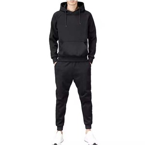 Service OEM, ensemble de jogging personnalisé surdimensionné, coupe régulière, 100% coton, séchage rapide, léger, streetwear, uni - Product Image 4