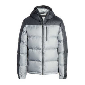 Men's High Quality Stand Collar Puffer Jacket for Cold Weather Winter <b>Bubble</b> <b>Coat</b> with Canvas Fabric High Street Style - Product Image 4