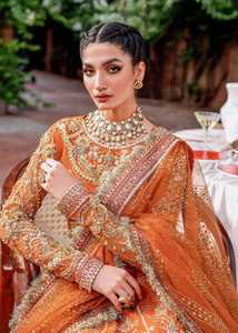 Amazing Bridal Style Dress Best Pakistani Bridal Dresses by <b>Top</b> Designers to Wear on Your Wedding <b>Party</b> Wear Evening Dresses - Product Image 3
