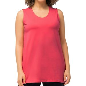 Camiseta sin mangas oversize con cuello redondo para mujer, estilo urbano de verano, transpirable, de punto, con estampado casual, chaleco deportivo - Product Image 2
