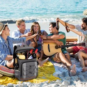 Zaino Termico Morbido da 25L/6.6Gal per Campeggio, Escursionismo e Attività in Spiaggia con Clima Caldo - Product Image 1