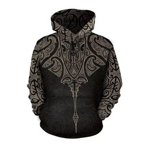 Nuevas Sudaderas con Capucha Sublimadas 100% Poliéster, Impresión Personalizada, Unisex, Sudaderas con Capucha Sublimadas Blanqueadas - Product Image 4