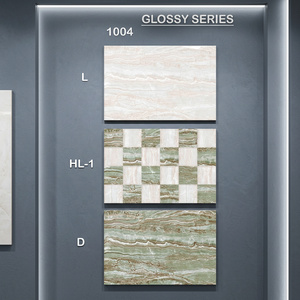 Carreaux muraux en céramique émaillée effet marbre brillant de qualité supérieure pour salle de bain commerciale 200x300mm Marque Vistaar - Product Image 4
