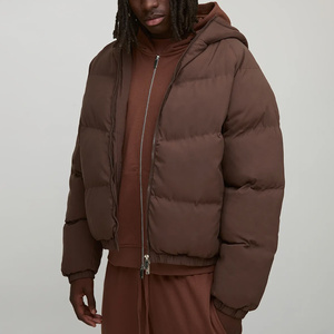 Custom Urban Puffer <b>Jacket</b> Oversized Quilted Build for Fashion Wholesale Buyers Low MOQ Factory - Product Image 3