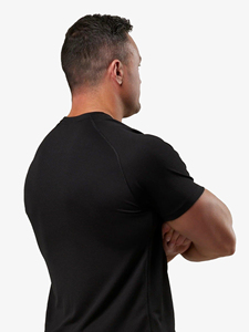 Camiseta Clásica Esencial para Hombre, Manga Corta, Cuello Redondo, Ligera, de Algodón Suave, Ropa para Uso Diario - Product Image 4