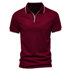 Camiseta Polo Personalizada de Alta Calidad para Hombre, Manga Corta, Corte Ajustado, Informal, para Negocios, Golf - Product Image 5