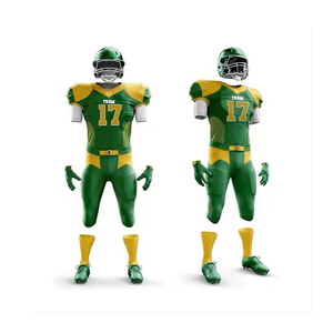 Maillots de football américain entièrement personnalisés, respirants, grandes tailles, unisexes, manches courtes, imprimés par transfert thermique - Product Image 5