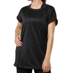 Quick Dry Regular Fit Women's T-<b>Shirts</b> with Custom Logo Print <b>Y2K</b> Style Eco-Friendly Woven Polyester/Cotton O-Neck - Product Image 4