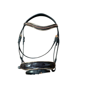 Brida para Caballo con Logotipo Personalizado, Acolchada y Colorida, con Cuero Vacuno Suave para Montar a Caballo, Productos Ecuestres - Product Image 4