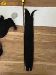 ผมต่อจาก100% ผมมนุษย์เรมี่แท้แบบตรงธรรมชาติจากกัมพูชาโมเดลกลุ่มผ้าลูกไม้ทอผิวแบบ HD จากกัมพูชา - Product Image 4