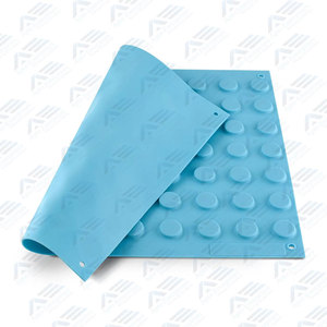 Avoid Silicone <b>Rubber</b> Perforations Cutting <b>Edge</b> Medic Instruments Stainless Steel Raised Magnetic Mat Firmly Round Magnets - Product Image 2