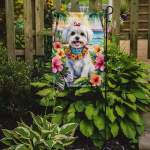 Bandera de jardín Luau Multicolor para buzón y decoración de Patio, ilustraciones para macizos de flores de patio para patios de tamaño maltés - Product Image 2