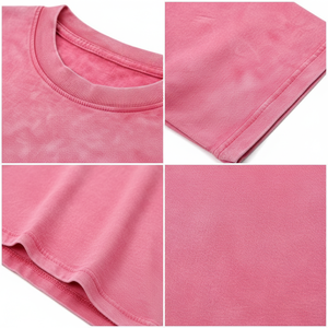 T-shirt Homme Oversize Personnalisé Imprimé en Gros Usine, Couleur Unie Été 230G, T-shirt Vierge Décontracté, Service OEM - Product Image 5