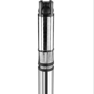 Bomba solar sumergible para pozo profundo, 300m de profundidad, 15hp, alto caudal 20m³/h, bomba de agua centrífuga multietapa 380V con cable de control - Product Image 1