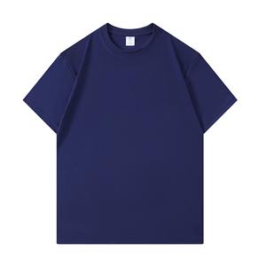 OEM Men's <b>Extra</b> <b>Large</b> Sports Wear T-Shirt Customizable Wholesale Casual Black White Loose Knitted Eco-Friendly Solid Plain Dyed - Product Image 2