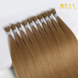 Caha Custom Packaging Vietnamese Virgin Remy Human Hair I Tip Keratin Hair Extensions Double Drawn OEM ODM 100g - Product Image 3
